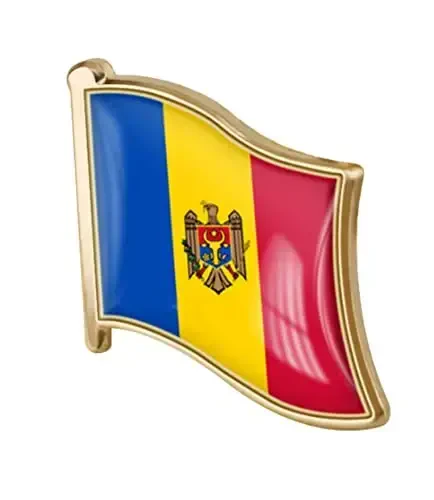 vmcoatdu Country Flag Pin Badge International Travel Brooch Metal Alloy Souvenir Pin for Hat Clothes Backpack 