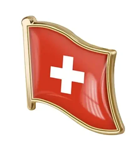 vmcoatdu Country Flag Pin Badge International Travel Brooch Metal Alloy Souvenir Pin for Hat Clothes Backpack 