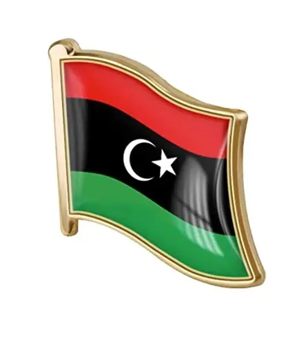 vmcoatdu Country Flag Pin Badge International Travel Brooch Metal Alloy Souvenir Pin for Hat Clothes Backpack - 1