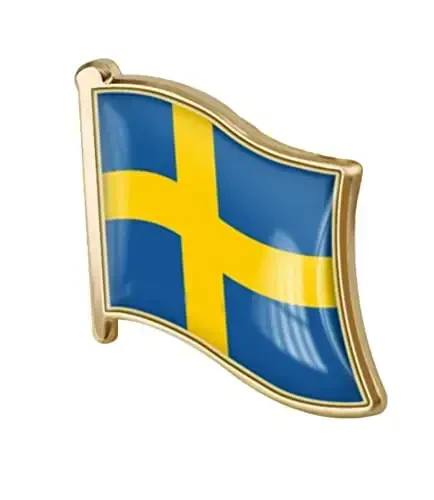 vmcoatdu Country Flag Pin Badge International Travel Brooch Metal Alloy Souvenir Pin for Hat Clothes Backpack 