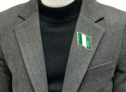 vmcoatdu Country Flag Pin Badge International Travel Brooch Metal Alloy Souvenir Pin for Hat Clothes Backpack - 2