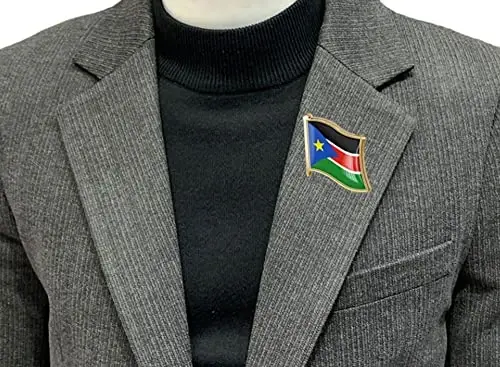 vmcoatdu Country Flag Pin Badge International Travel Brooch Metal Alloy Souvenir Pin for Hat Clothes Backpack - 2