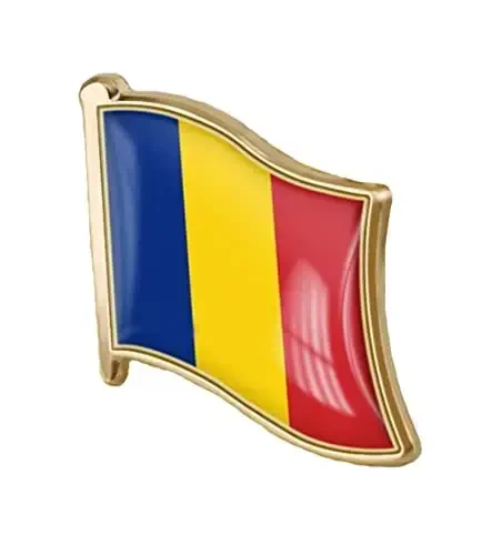 vmcoatdu Country Flag Pin Badge International Travel Brooch Metal Alloy Souvenir Pin for Hat Clothes Backpack - VMCOATDU