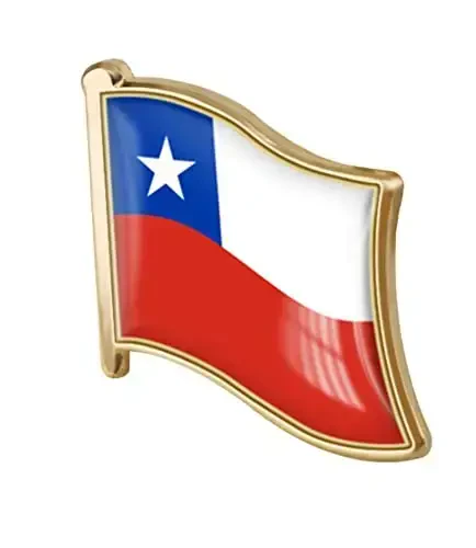 vmcoatdu Country Flag Pin Badge International Travel Brooch Metal Alloy Souvenir Pin for Hat Clothes Backpack - 1