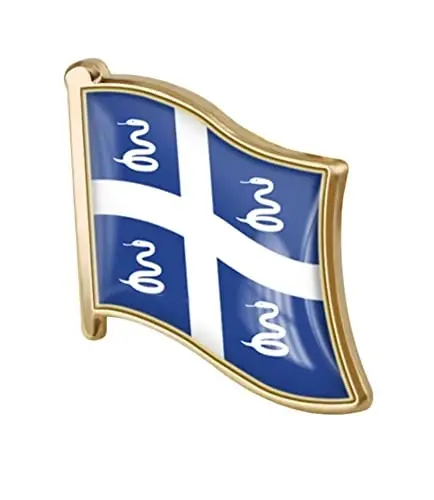 vmcoatdu Country Flag Pin Badge International Travel Brooch Metal Alloy Souvenir Pin for Hat Clothes Backpack - VMCOATDU