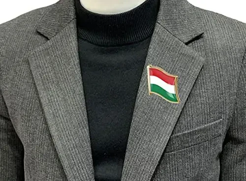 vmcoatdu Country Flag Pin Badge International Travel Brooch Metal Alloy Souvenir Pin for Hat Clothes Backpack - VMCOATDU (1)