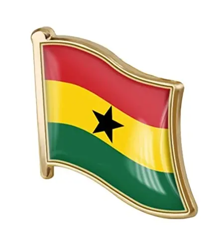 vmcoatdu Country Flag Pin Badge International Travel Brooch Metal Alloy Souvenir Pin for Hat Clothes Backpack - 1