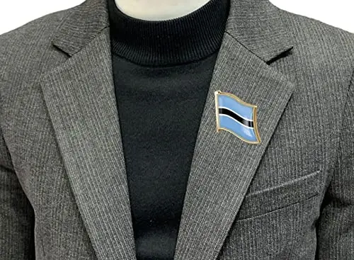 vmcoatdu Country Flag Pin Badge International Travel Brooch Metal Alloy Souvenir Pin for Hat Clothes Backpack - 2