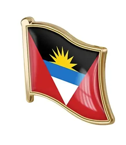 vmcoatdu Country Flag Pin Badge International Travel Brooch Metal Alloy Souvenir Pin for Hat Clothes Backpack - 1