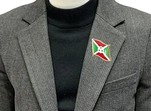 vmcoatdu Country Flag Pin Badge International Travel Brooch Metal Alloy Souvenir Pin for Hat Clothes Backpack - VMCOATDU (1)