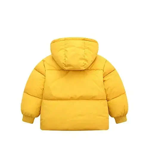 Vmterliya Baby Winter Coats, Outerwear for Toddler Kids Infants Boys Girls Light Puffer Warm Hooded Down Jacket for 2-7 Years - 2