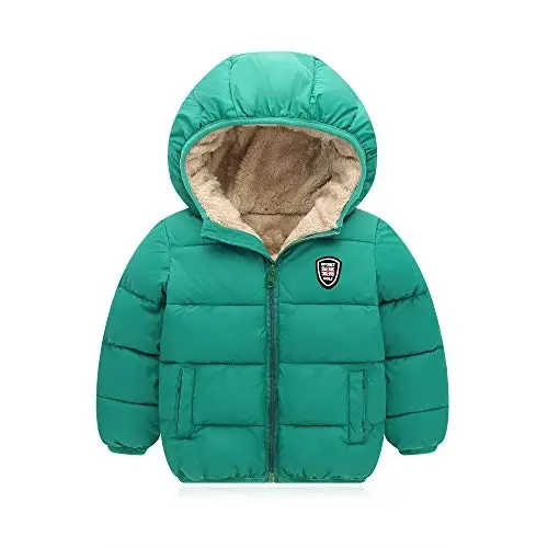 Vmterliya Winter Coats for Toddler Kids Infants Baby Boys Girls Light Puffer Warm Thick Hooded Down Jacket for 2-7 Years - 1
