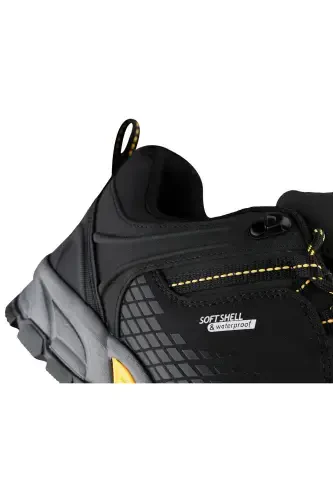 Водонепроницаемые и устойчивые к холоду зимние ботинки на шнуровке, прочная подошва, уличные ботинки - 866664 - 7