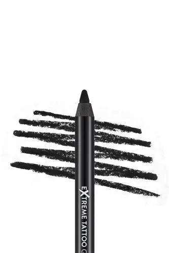 Водостойкий гелевый карандаш для глаз (ЧЕРНЫЙ)-extreme Tattoo Gel Pencil-006 Onyx-8682536028882 - 5