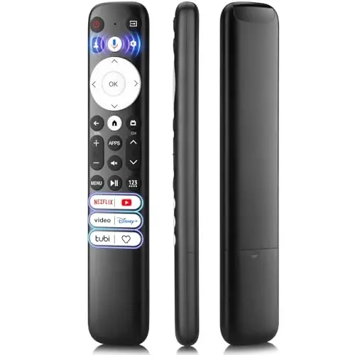 Voice for Hisense-Google-TV-Remote Control Replacement for All Hisense Google Series 2022-2026 Mini-LED ULED 4K Smart TVs - 1