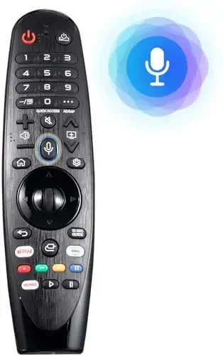 Voice Magic Remote for LG TV – Universal Remote Control for LG Nanocell, WebOS, UHD, OLED, LED, LCD, HD & Smart TVs with Pointer and Voice Function - 1