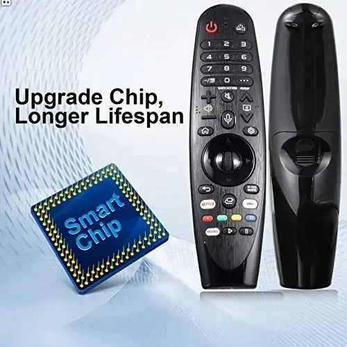 Voice Magic Remote for LG TV – Universal Remote Control for LG Nanocell, WebOS, UHD, OLED, LED, LCD, HD & Smart TVs with Pointer and Voice Function - 2