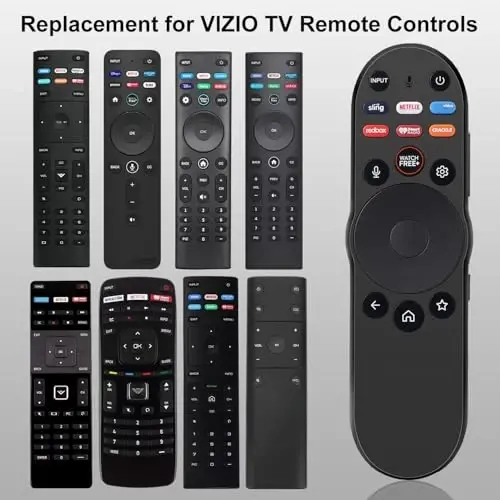 Voice Remote Control for VIZIO-Smart-TV-Remote-Replacement, XRT270 Voice Control Universal for VIZIO SmartCast D/P/M/V-Series 4K Quantum Smart TVs - 3