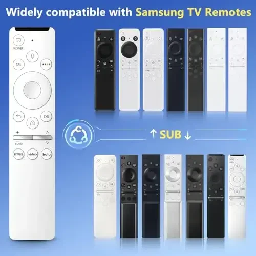 Voice Remote for Samsung-Smart-TV-Remote-Control-Replacement, Universal for Samsung Frame Crystal QLED OLED UHD 4K 8K Voice Smart TV - 3
