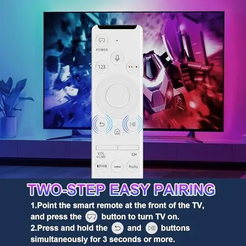 Voice Replacement for Samsung-TV-Remote Control, Compatible for All Samsung Smart TV Remote with Voice Function - 5