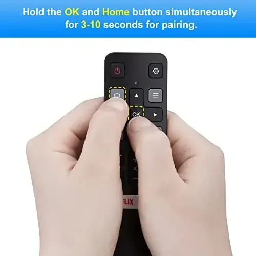 Voice Replacement for TCL-Android-TV-Remote,New Upgraded RC802V for TCL Smart TVs with Google Voice Function - 3