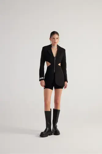 Voila Blazer Ceket Siyah - 3