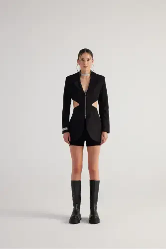 Voila Blazer Ceket Siyah - 6