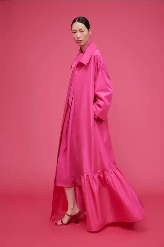 Volan Detalli Kaftan Fushya-Fushya - 3