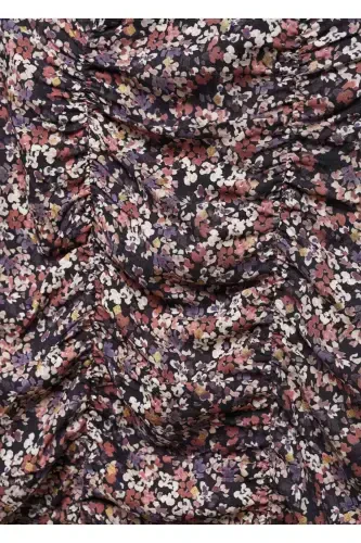 Volanli naqshli ko'ylak - Pushti - 5