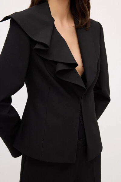 Volant Detail Jacket - 5