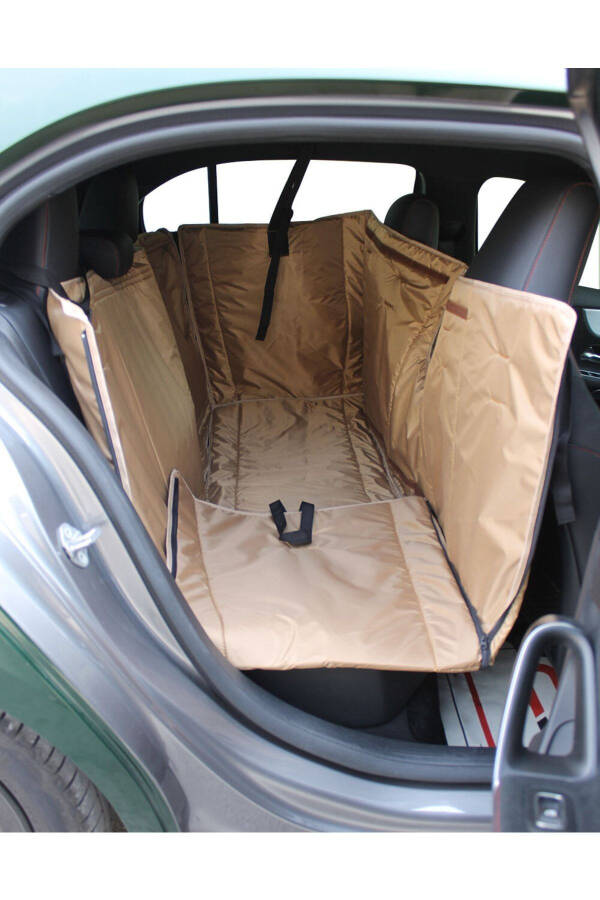 Petshop Araç Içi Sıvı Geçmez Tüy Tutmaz Arka Koltuk Köpek Kılıfı Örtüsü - 1
