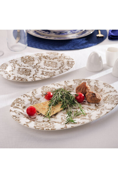 Volte Dinner Set 55 Pieces - Navy Blue - 2