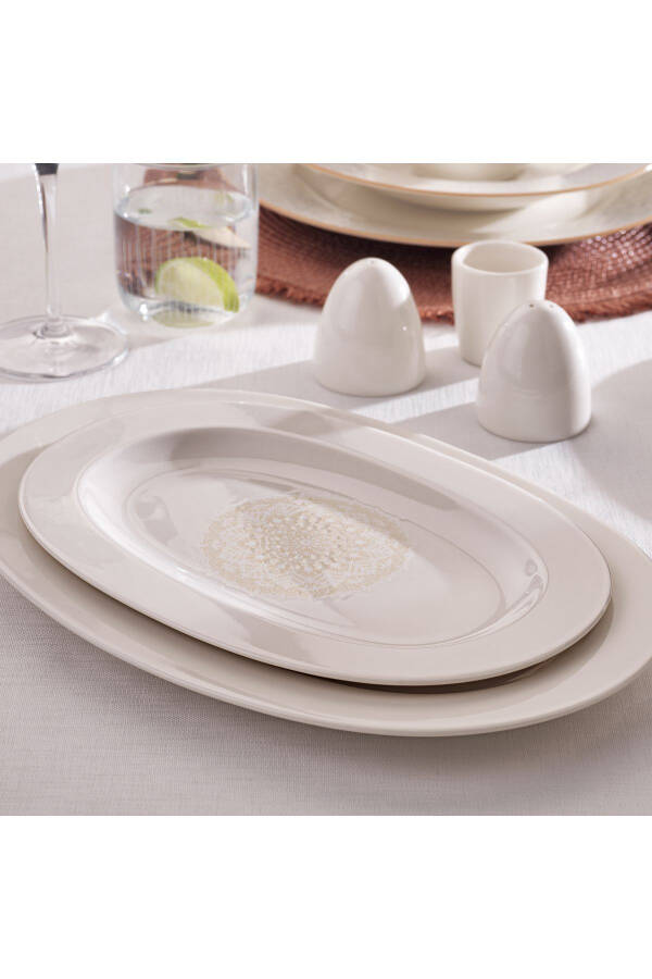 Volte Dinner Set 55 Pieces - White - 2