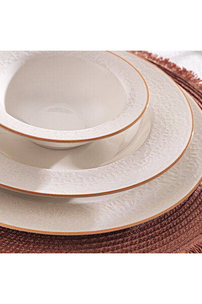 Volte Dinner Set 55 Pieces - White - 3