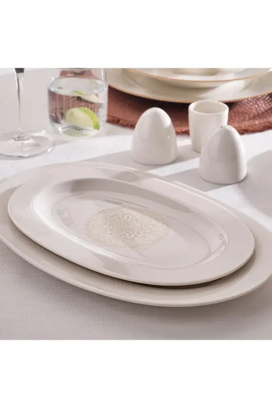 Volte Dinner Set 55 Pieces - White - 4
