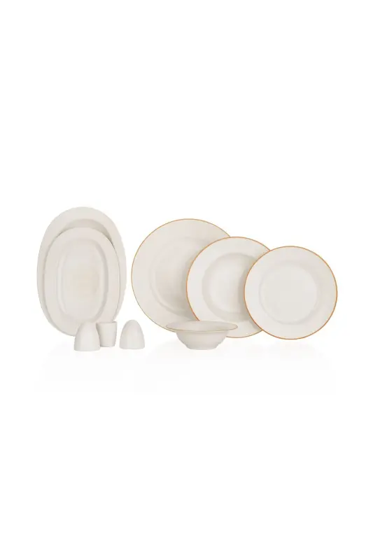 Volte Dinner Set 55 Pieces - White - 5