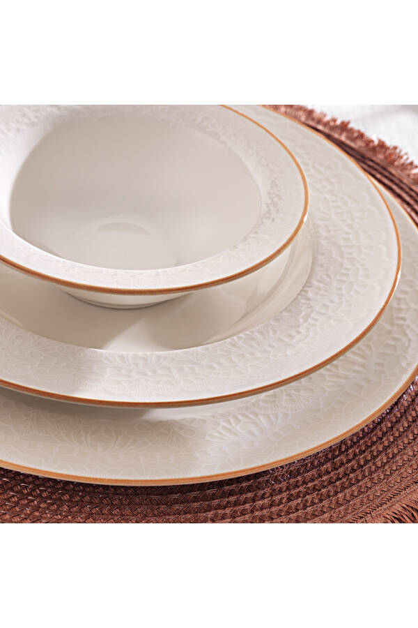 Volte Dinner Set 55 Pieces - White - 8