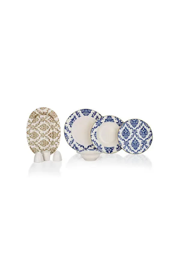 Volte Ovqat To'plami 55 Donadan - Ko'k - 1