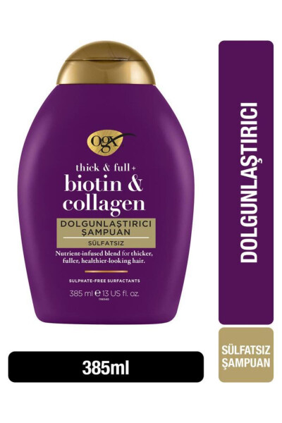 Volumizing Biotin & Collagen Sulfate-Free Shampoo 385 ml - 17