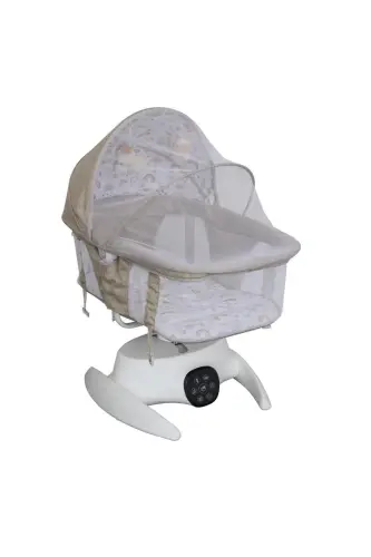 Vomero Rosy 3 поғонали электрли бешик 2in1 Бешик Она қучоғи - TOMMYBABY (1)