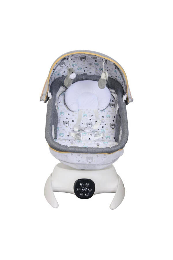 Vomero Rosy 3-Stage Electric Crib 2-in-1 Crib Bouncer - 4