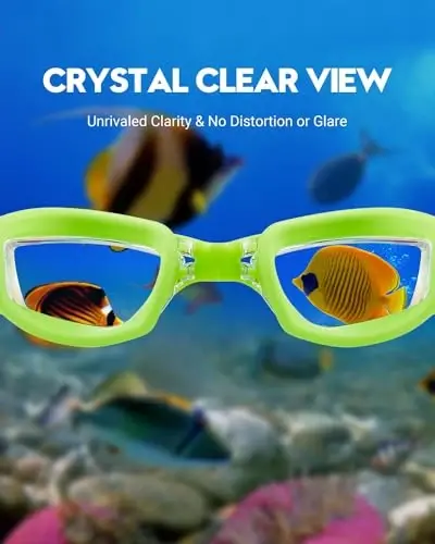 Vorshape Swim Goggles 2 Pack Anti Fog Swimming Goggles, No Leaking UV Protection Pool Goggles for Adult Men Women Youth - 5