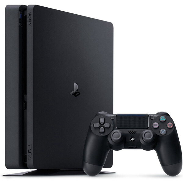 Восстановленная игровая консоль Sony PlayStation 4 1 ТБ Slim, CUH-2215BB01 (восстановленная) - 1