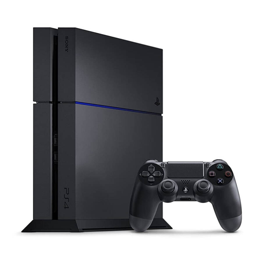 Восстановленная игровая консоль Sony Playstation PS4 500 ГБ черного цвета (восстановленная) - 1