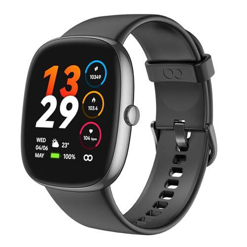 VPSTAY Fitness Tracker soati, 24/7 yurak urishi, qon kislorod miqdori va uyqu monitoringi, 1.69