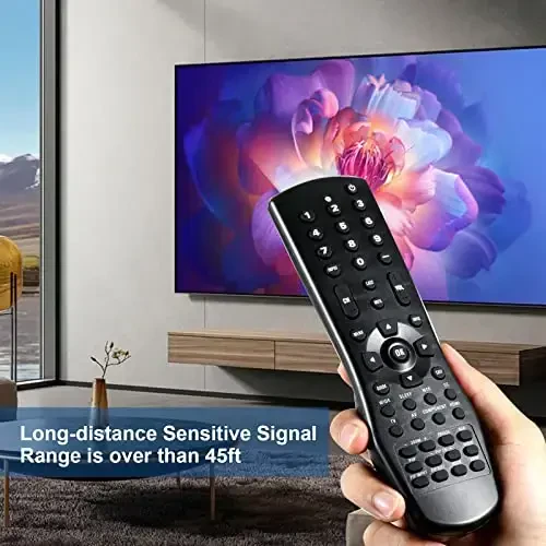VR1 Universal Replacement Remote Control for Vizio LCD and Plasma TV - ZIEZII (1)