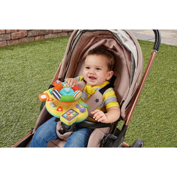 VTech Baby Bopping & Cruising Baby Driver Plastic, Plush Baby and Toddler Toys - 6