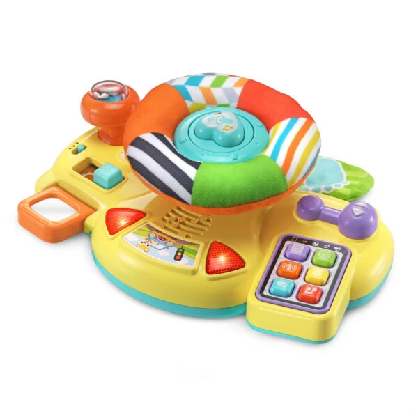 VTech Baby Bopping & Cruising Baby Driver. Пластмассовые, плюшевые игрушки для малышей и детей ясельного возраста. - 5