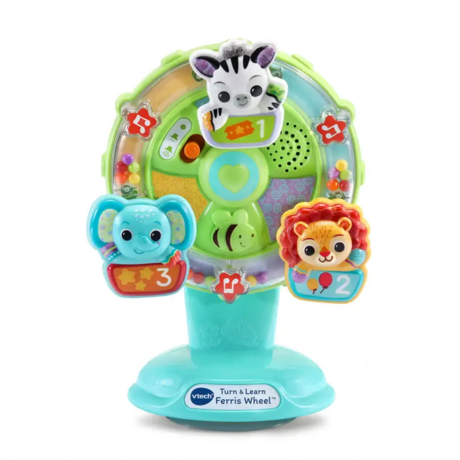 VTech Chaqaloq aylanadigan Ferris g'ildiragi chaqaloq va yosh bolalar o'yinchoqlari - 3