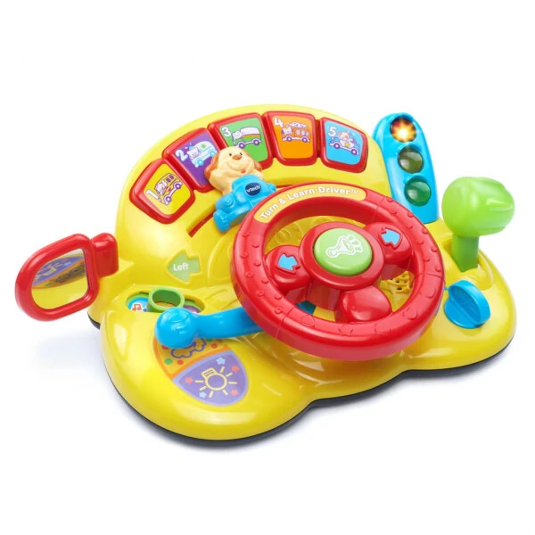 VTech Turn & Learn Driver Baby and Toddler Toys-MULTICOLOR - VTECH